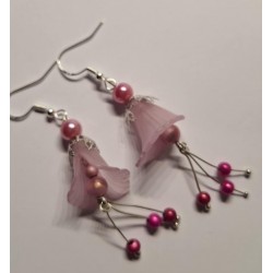 Boucles d'oreilles fleurs