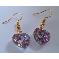 Boucles d'oreilles coeur...