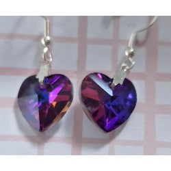 Boucles d'oreilles coeur...