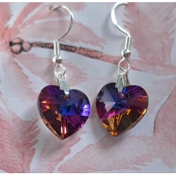 Boucles d'oreilles coeur...