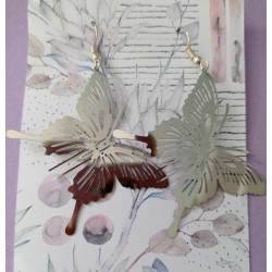 Boucles d'oreilles Papillon