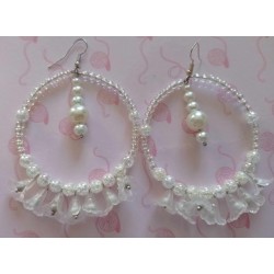 Boucles d'oreilles ronde