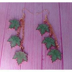 Boucles d'oreilles Auntomne