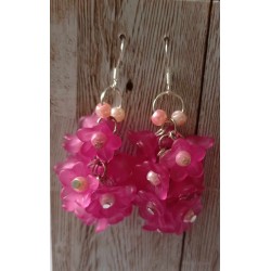 Boucles d'oreilles fleurs