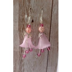 Boucles d'oreilles fleurs