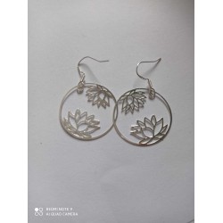 Boucles d'oreilles Lotus