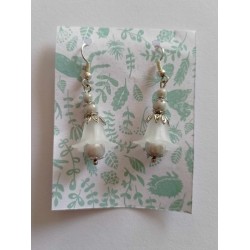 Boucles d'oreilles fleurs