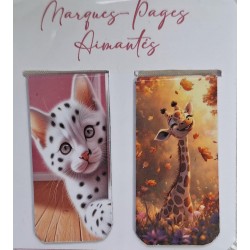 lot de 2 Marques-Pages...