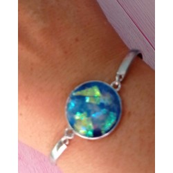 Bracelet Bleu Galaxie