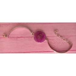 Bracelet rose violine